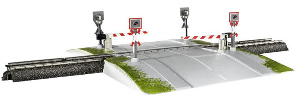 Märklin 74924 - Start up - Vollautomatischer einteiliger Bahnübergang