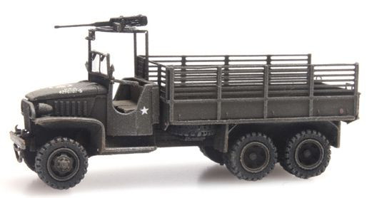 Artitec 6160079 - US GMC 353 cargo with MG Fertigmodell aus Resin, lackiert