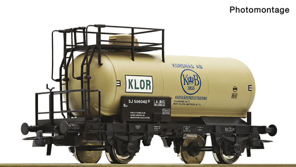 Roco 6600465 - SJ Chlorkesselwagen "Korsnäs AB" 34
