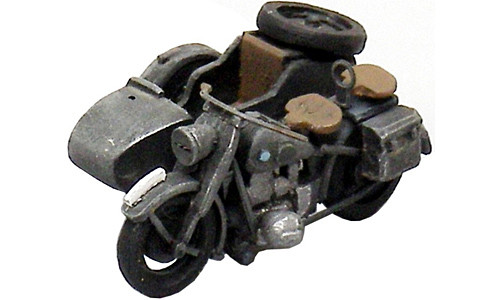 Artitec 387.44-GR - BMW R75 + Beiwagen grau, Fertigmodell
