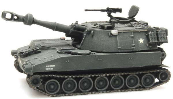 Artitec 6870120 - US M109 A1 Fertigmodell aus Resin, lackiert
