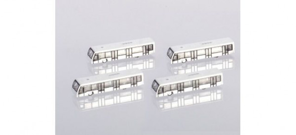 Herpa 533706 - Airport Bus Set 4-in-1 set