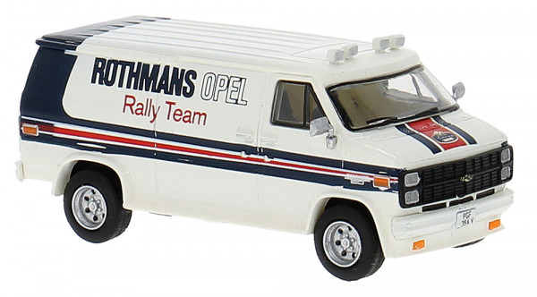 Brekina 18257 - Chevrolet C20 des Rothman-Teams