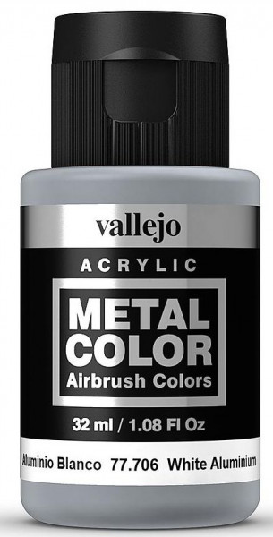 Vallejo 777706 - Weißes Aluminium, 32 ml