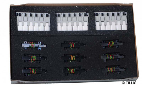 Tillig 01837 - Set Elektrifizierung "Bettungsgleis"