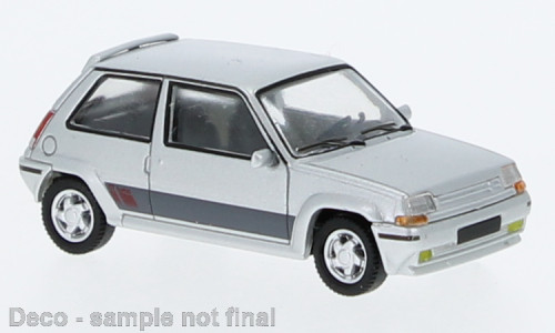 PCX870299 - Renault 5 GT Turbo silber, 1987,