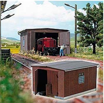 Busch 10030 - Kleinlokschuppen