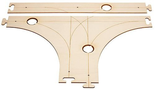 Faller 161941 - Laser Street T-Kreuzung Lasercut Modell