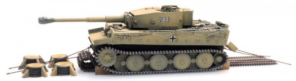 Artitec 6870402 - WM Tiger I, gelb Eisenbahntransport