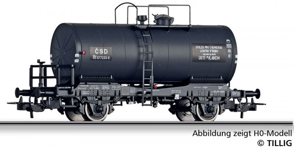Tillig 95362 - Kesselwagen Rt „Spolchemie“ der CSD, Ep. III
