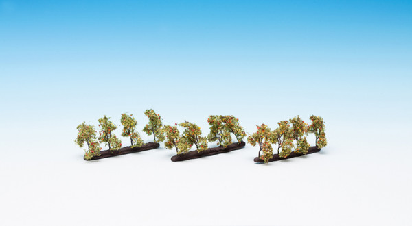 Noch 21532 - Plantagenbäume mit Äpfeln 12 St. 3,5 cm hoch