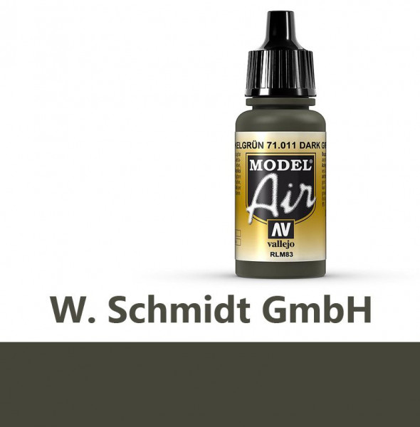 Vallejo 771011 - Model Air Panzergrün, 17 ml