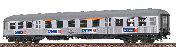 Brawa 46681 - DB Nahverkehrswagen 1./2.Klasse ABnrzb704 "Bahlsen" Ep.4, LED-Innenbeleuchtung, -Wechs