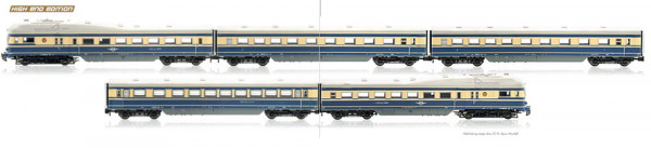 Jägerndorfer JC15502 - ÖBB Triebwagen-Garnitur Reihe 5045 "Vindobona" 5-teilig Ep.3, AC-digital + So