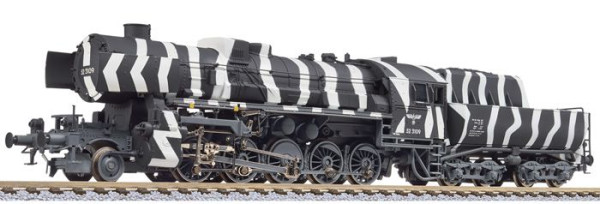 Liliput 131524 - DRB Dampflok BR 52 Ep.2, "Winter-Tarnstrich"