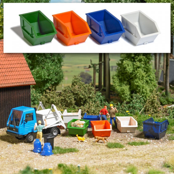 Busch 7753 - M-Set: 4 Absetzcontain.2,5m³