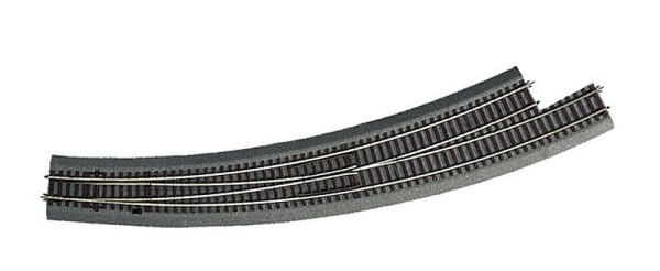 Roco 42566 - Line mit Bettung, Bogenweiche links 826,4 mm (R9)/30°