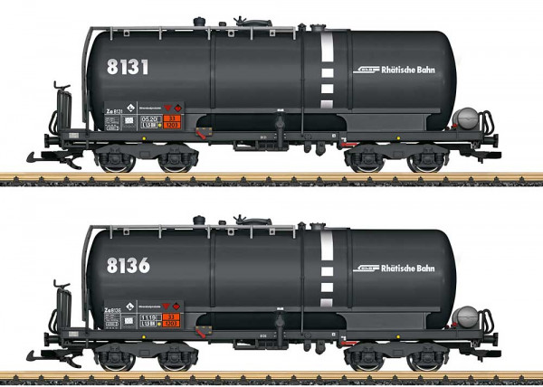 LGB 47835 - RhB Set 2-teilig Kesselwagen Za Ep.6