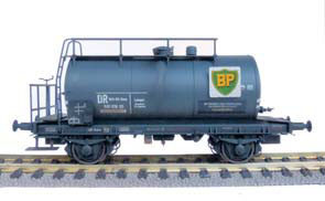 Exacttrain 22000 - DR Kesselwagen Uerdingen 24cbm Kesseö mit Bremserbühne Ep.3a, Brit-US-Zone, "BP",
