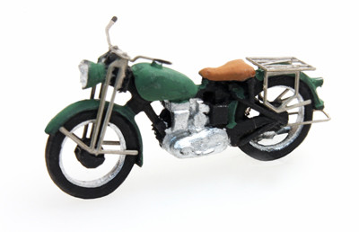Artitec 387.05-GN - Triumph Motorrad Zivil Grün Fertigmodell