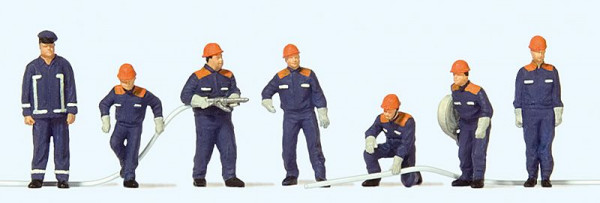 Preiser 10719 - Jugendfeuerwehr, 7 Figuren