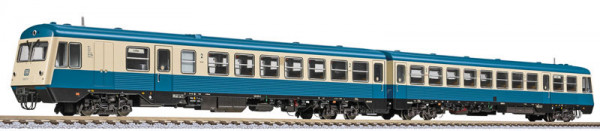 Liliput 133222 - DB Dieseltriebzug BR 628.0 oceanblau/beige Ep.4, "Lindau", AC-digital