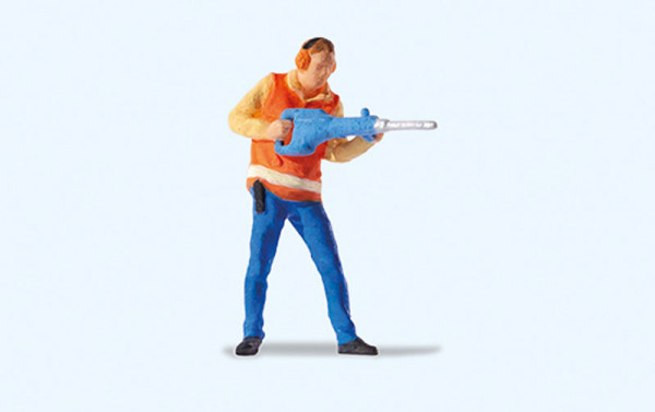 Preiser 28292 - Mann mit Bohrhammer