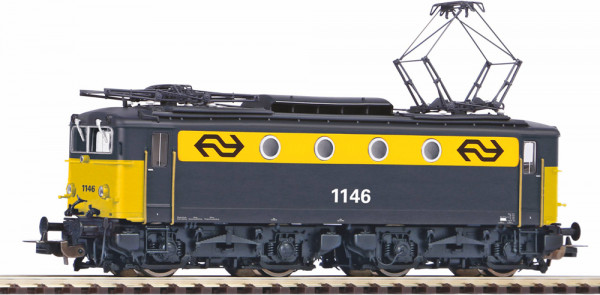 Piko 51379 - NS Ellok Reihe Rh 1100 grau/gelb Ep.4, AC-digital + Sound
