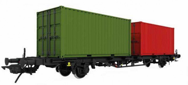 Lenz 42351-02 - Containertragwagen ohne Contai