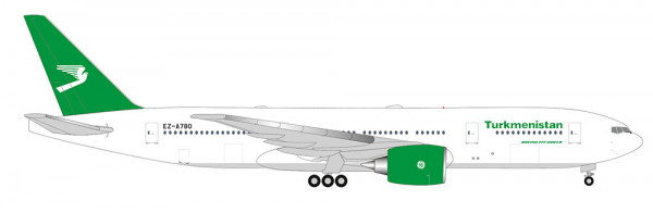 Herpa 538558 - B777-200LR Turkmenistan Airl.