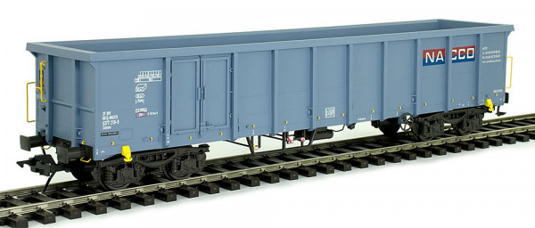 Lenz 42142-16 - DB AG Hochbordwagen Eanos taubenblau Ep.5-6, "Nacco"
