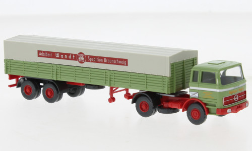 PMS 253055 - Set Edition Gerhardt Wandt Nr. 9 MB 1620 Pritschensattelzug