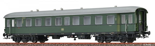 Brawa 46220 - DB Eilzugwagen 2.Klasse B4ye Ep.3, LED Innenbeleuchtung