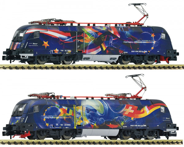 Fleischmann 7560070 - ÖBB Ellok Reihe 1116 Ep.6, "Fußball vereint Europa"