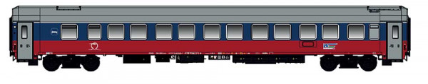LSmodels 48207 - ZSR Schlafwagen WLABmee blau/rot Ep.5 (2006)