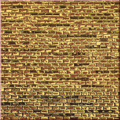 Auhagen 50501 - Regelmäßiges Mauerwerk lose 22 x 10 cm
