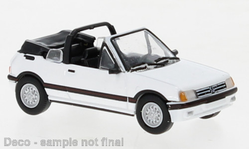 PCX870501 - Peugeot 205 Cabriolet weiss, 1986,