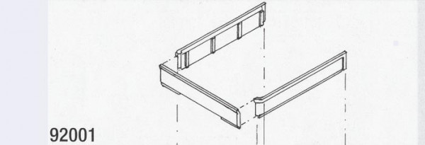 Weinert 92001 - Kohlekastenaufsatz BR 38