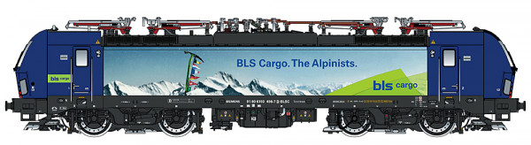 LSModels 17116 - SBB Ellok Vectron BR 193 Ep.6, ultramarinblau, Bergdesign "Die Alpinisten", 4 Panto