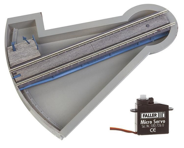 Faller 120275 - Segment-Drehscheibe mit Servo