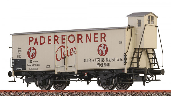 Brawa 51259 - H0 Bierwagen "Paderborner Bier" DR, Brit-US-Zone