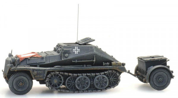 Artitec 6870354 - WM Sd.Kfz. 252 + Sd.Anh. 32 grau