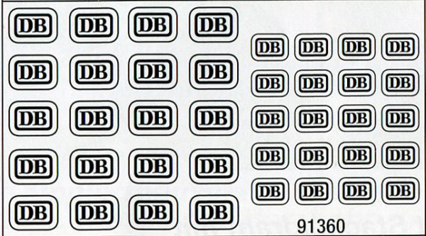 Weinert 91360 - Satz DB Kekse weiß Schiebebild