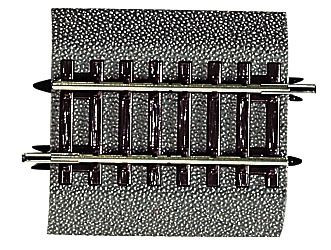 Roco 42513 - Line mit Bettung, Gerade G¼, 57,5 mm