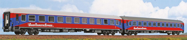 ACME 55325 - BTE Set 2-teilig Liegewagen Bauart 248.1 Ep. 6, verschiedene Drehgestelltypen