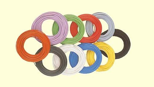 Brawa 3154 - Litze, 0,14 mm, braun, 25-m-Spule