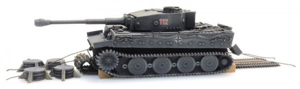 Artitec 6870401 - WM Tiger I, grau Eisenbahntransport