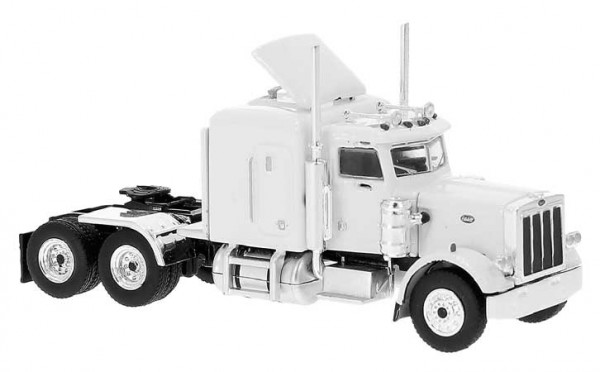 Brekina 10224 - Sortiment zum Bau einer Peterbilt 359 Zugmaschine, weiß