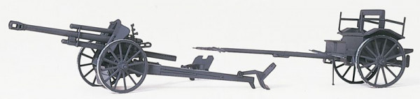 Preiser 16527 - Leichte Feldhaubitze 10,5 cm leFH 18 M. Protze mit Zubehör Deutsches Reich 1939-45 B