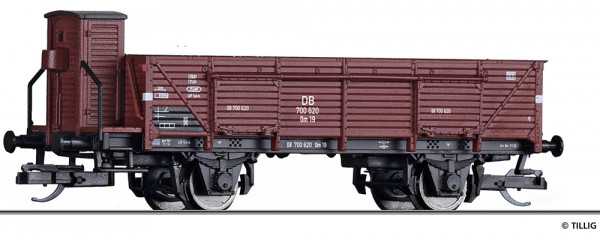 Tillig 17626 - DB offener Güterwagen Om19 Ep.3